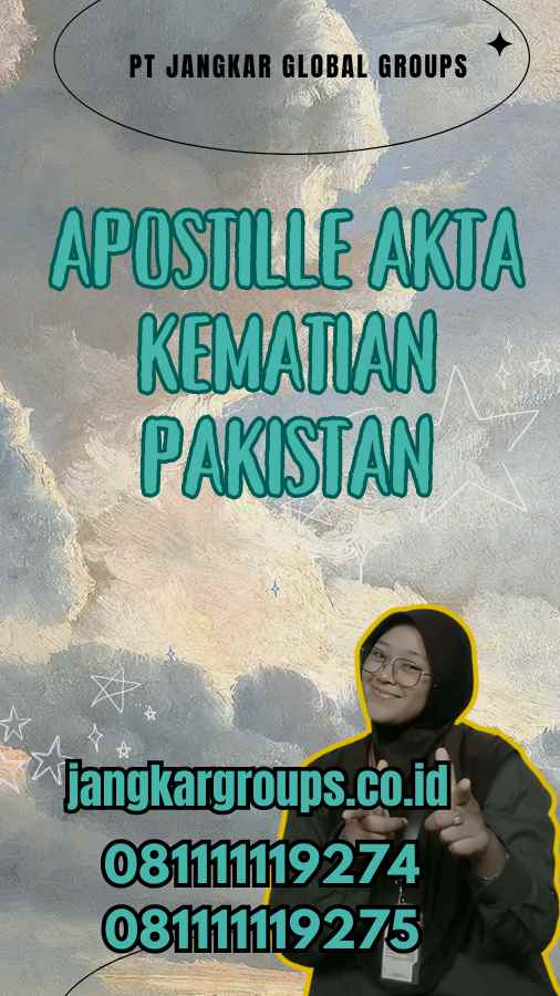 Apostille Akta Kematian Pakistan