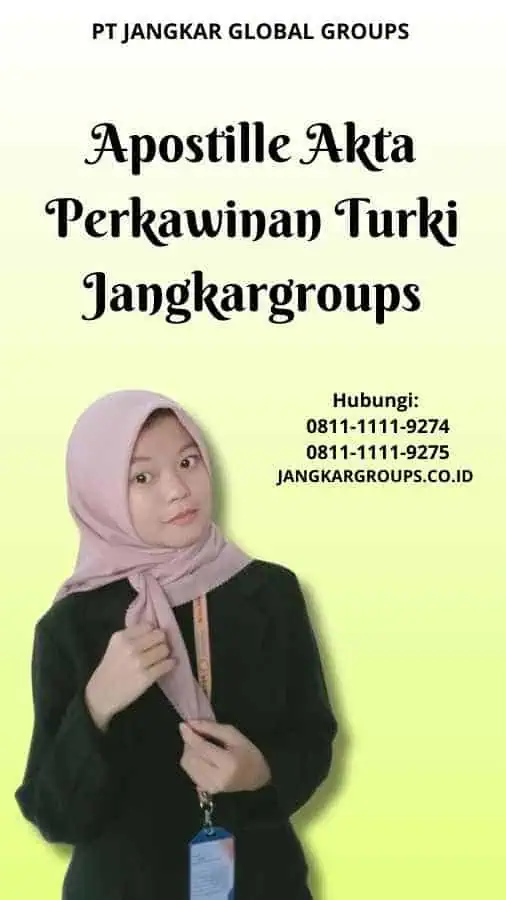 Apostille Akta Perkawinan Turki Jangkargroups