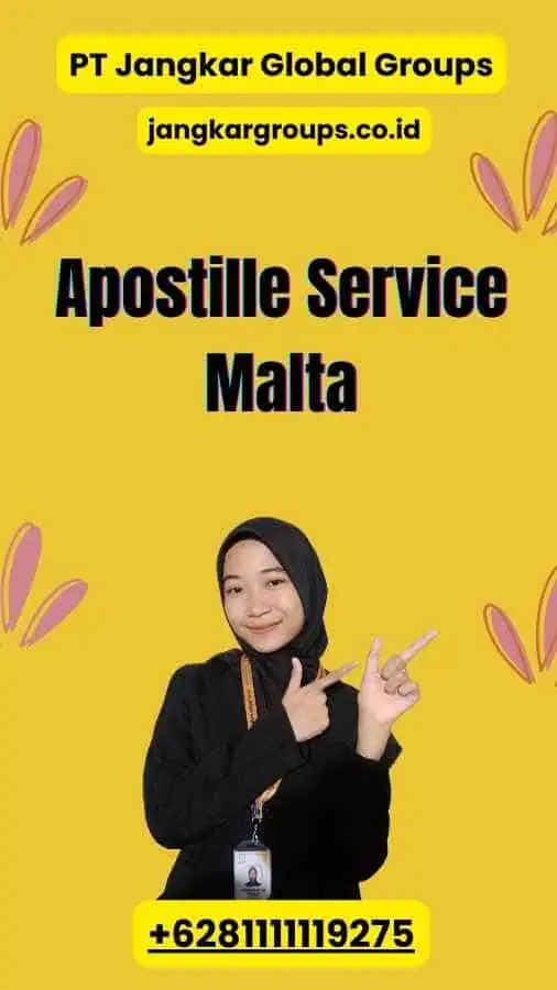 Apostille Service Malta