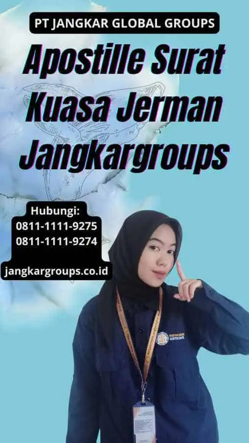 Apostille Surat Kuasa Jerman Jangkargroups