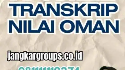 Apostille Transkrip Nilai Oman