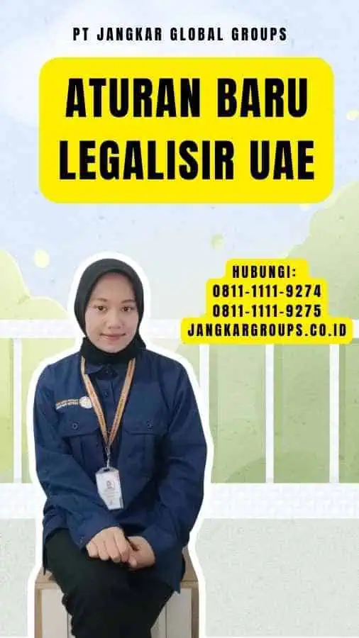 Aturan Baru legalisir UAE