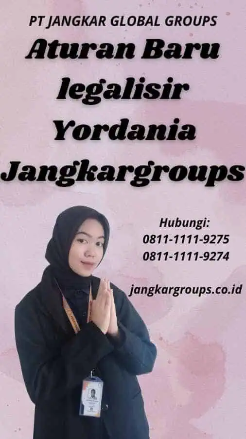 Aturan Baru legalisir Yordania Jangkargroups