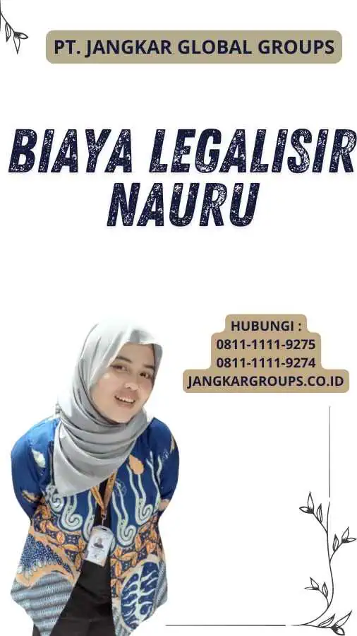 Biaya Legalisir Nauru