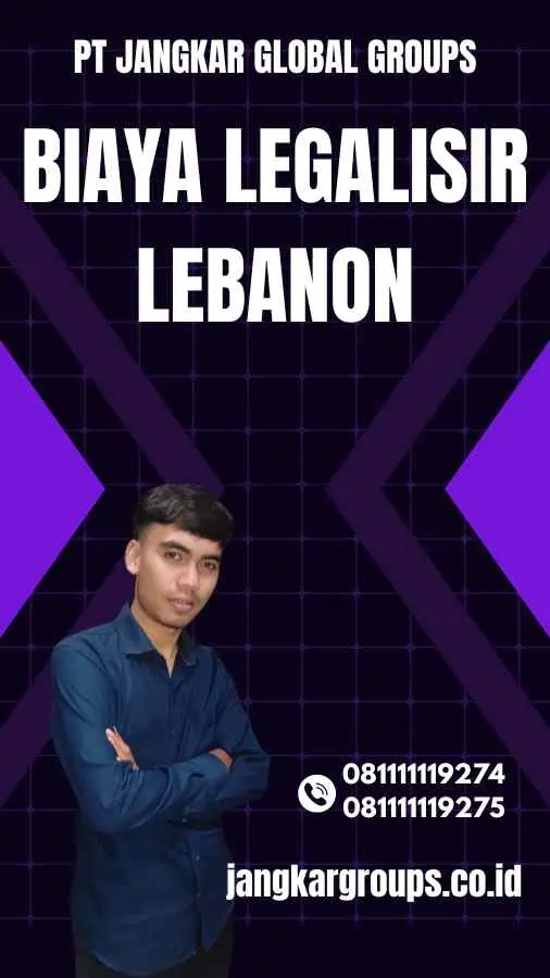 Biaya legalisir Lebanon