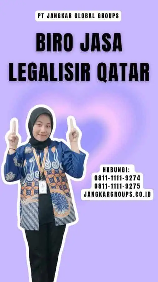 Biro Jasa Legalisir Qatar