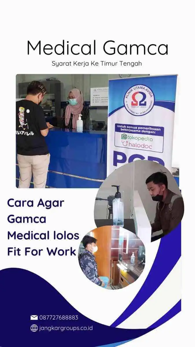 Cara Agar Gamca Medical lolos Fit For Work