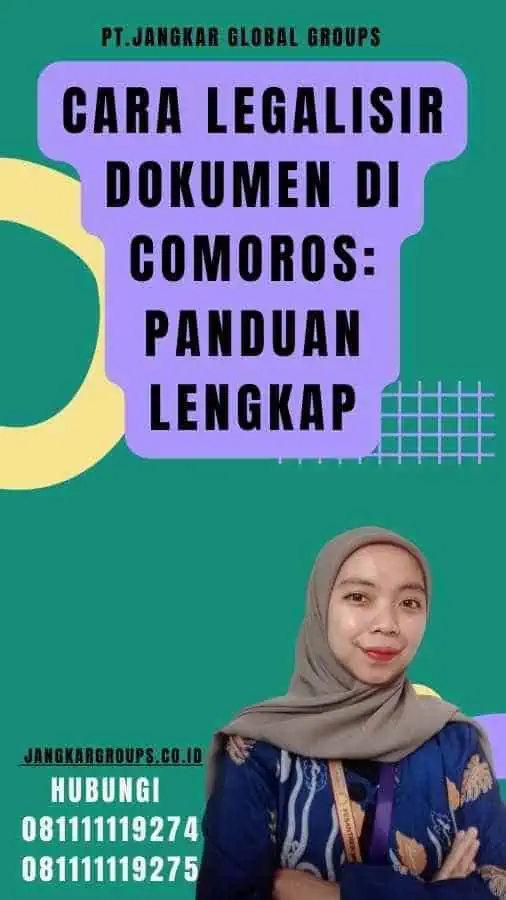 Cara Legalisir Dokumen di Comoros Panduan Lengkap