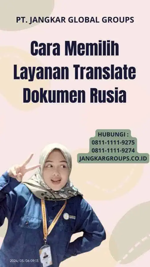 Cara Memilih Layanan Translate Dokumen Rusia