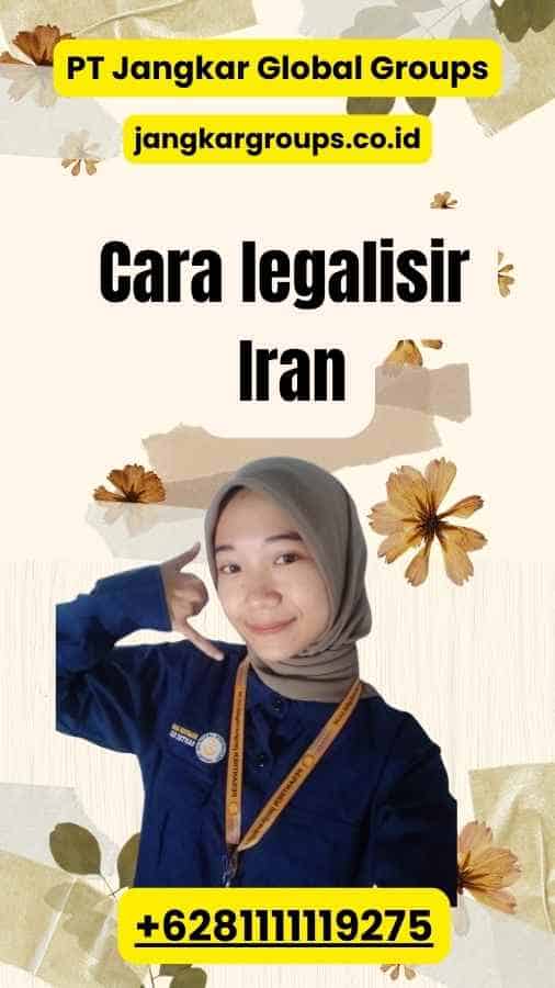 Cara legalisir Iran