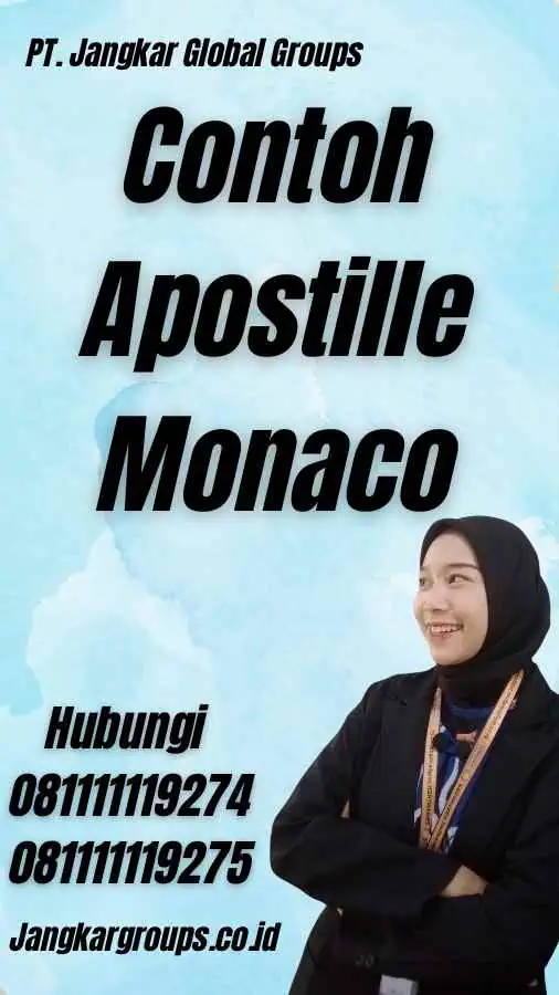 Contoh Apostille Monaco