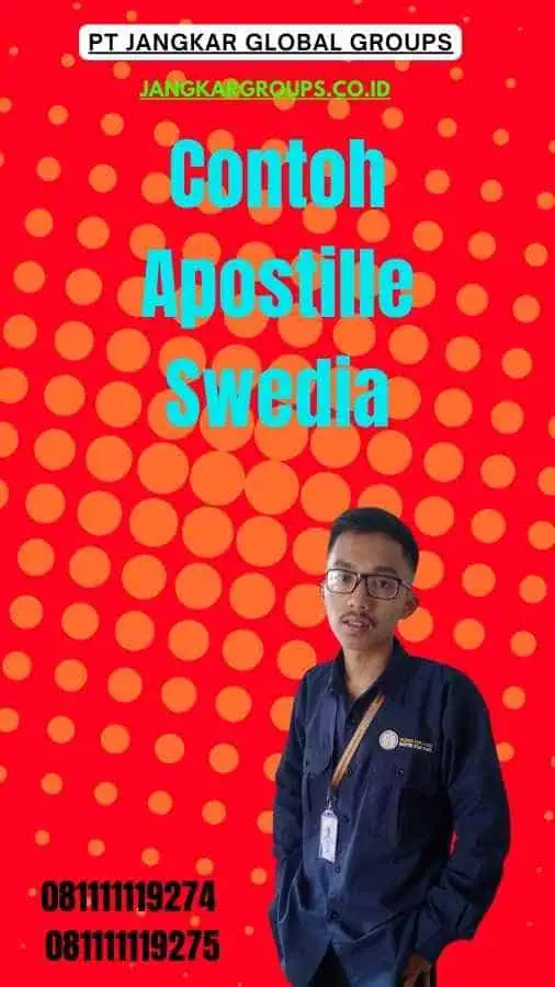 Contoh Apostille Swedia