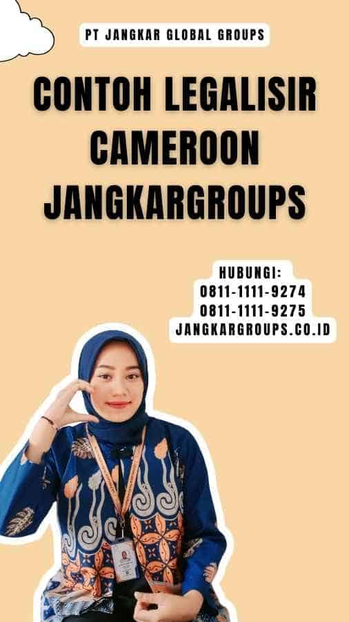 Contoh Legalisir Cameroon Jangkargroups