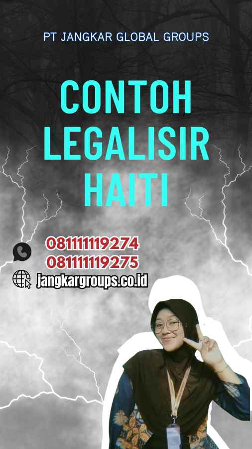 Contoh Legalisir Haiti