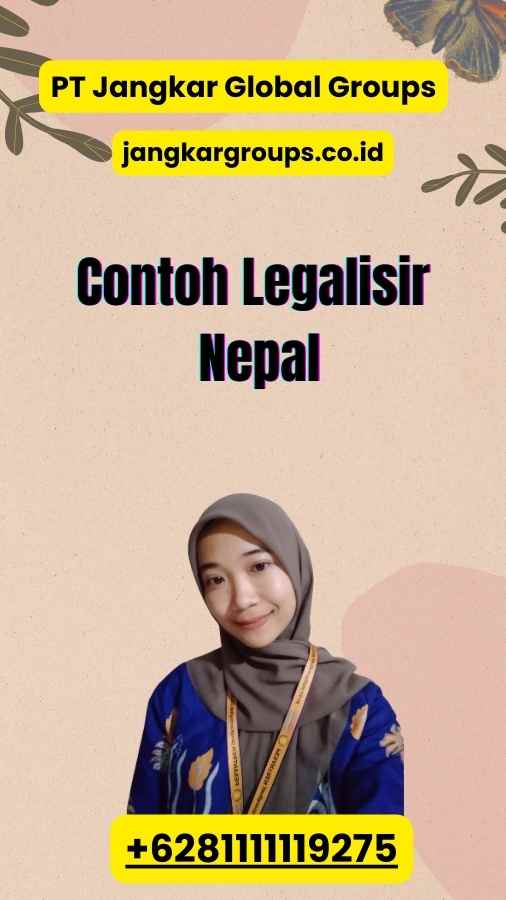 Contoh Legalisir Nepal