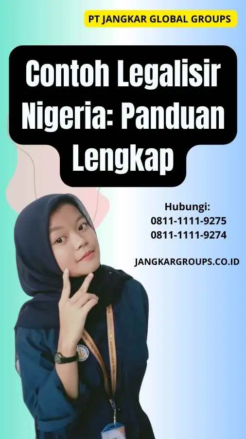 Contoh Legalisir Nigeria Panduan Lengkap