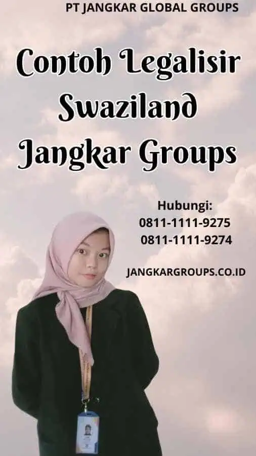 Contoh Legalisir Swaziland Jangkar Groups