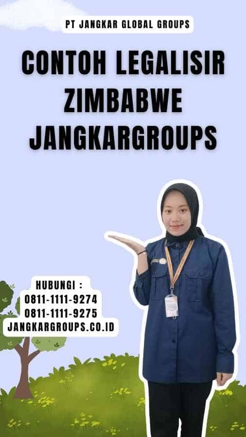 Contoh Legalisir Zimbabwe Jangkargroups