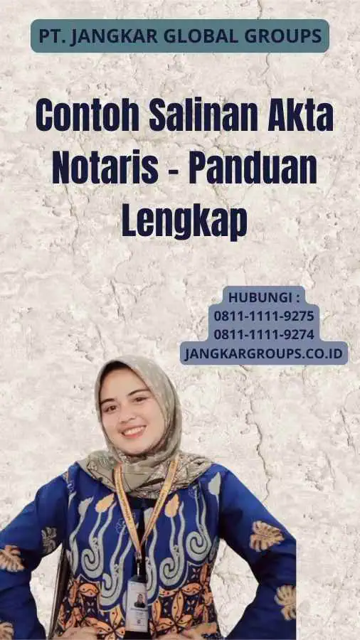 Contoh Salinan Akta Notaris - Panduan Lengkap