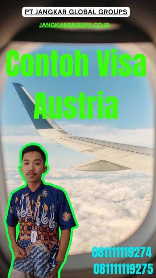 Contoh Visa Austria