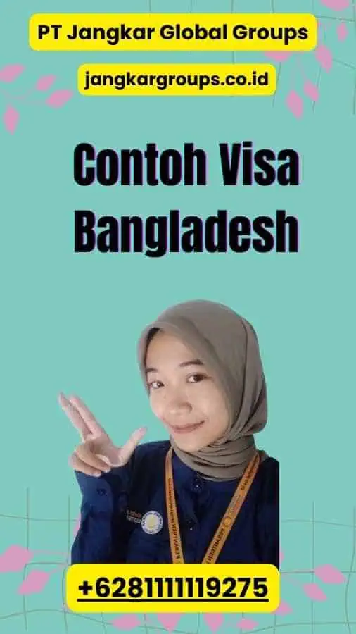 Contoh Visa Bangladesh