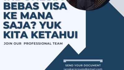 Indonesia bebas visa ke mana saja? Yuk Kita Ketahui