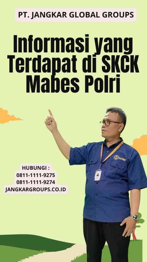 Jasa Pembuatan SKCK Mabes POLRI