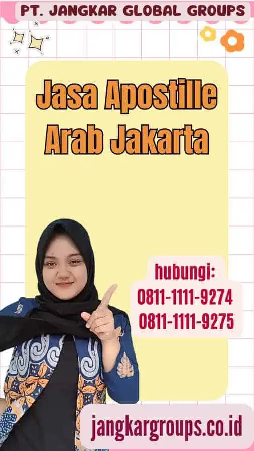 Jasa Apostille Arab Jakarta