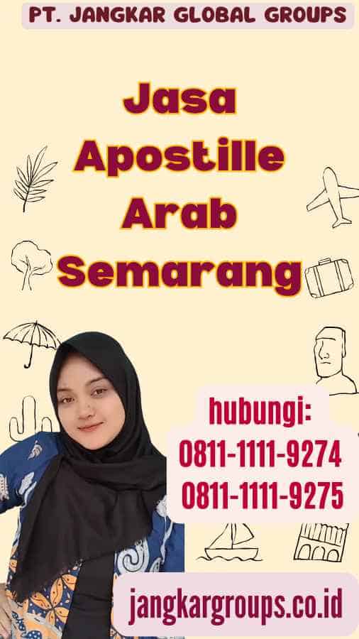 Jasa Apostille Arab Semarang