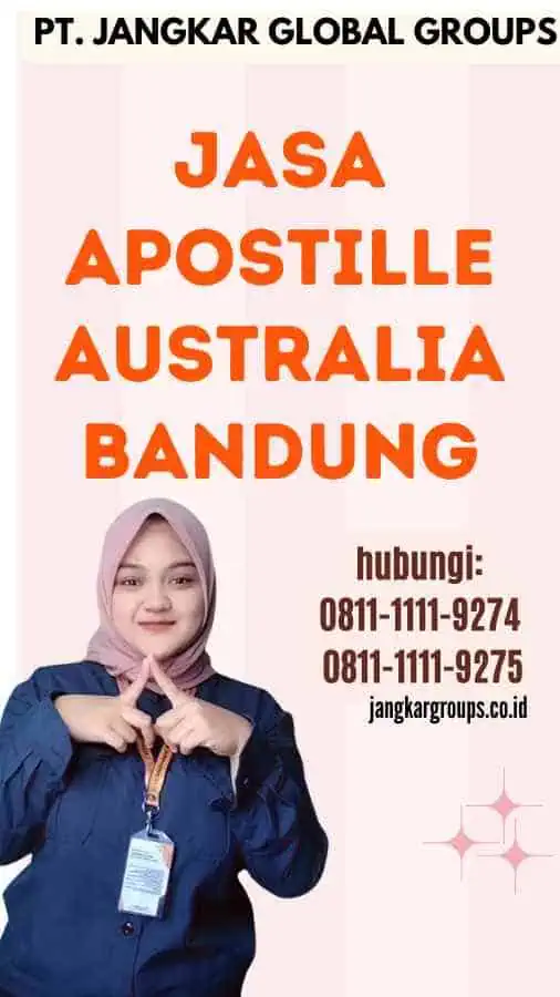 Jasa Apostille Australia Bandung