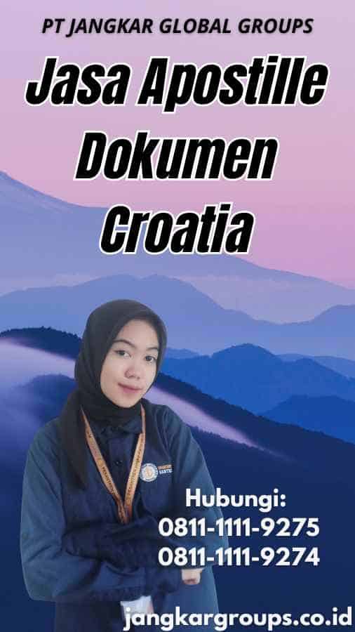 Jasa Apostille Dokumen Croatia