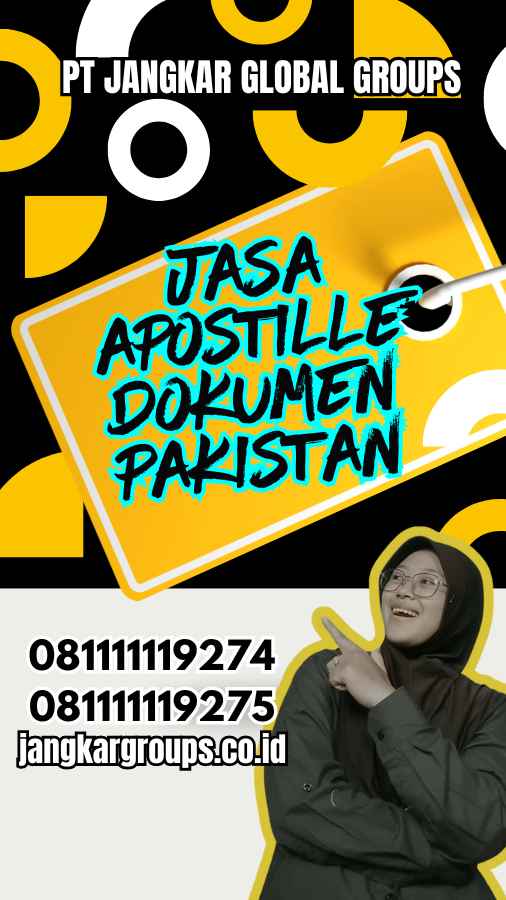 Jasa Apostille Dokumen Pakistan