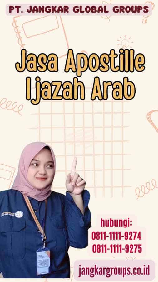 Jasa Apostille Ijazah Arab