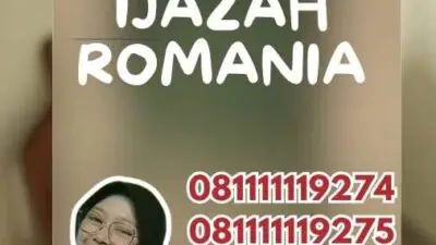 Jasa Apostille Ijazah Romania