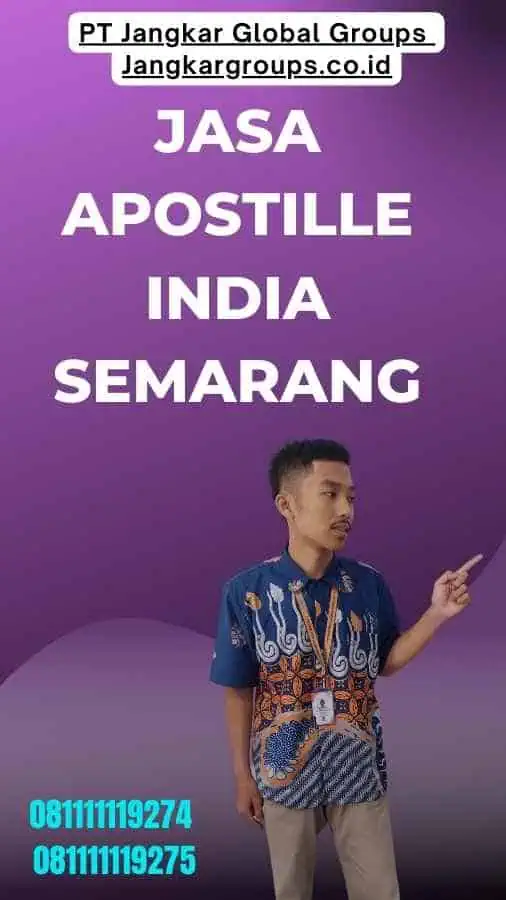 Jasa Apostille India Semarang