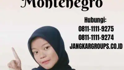 Jasa Apostille Kedutaan Montenegro