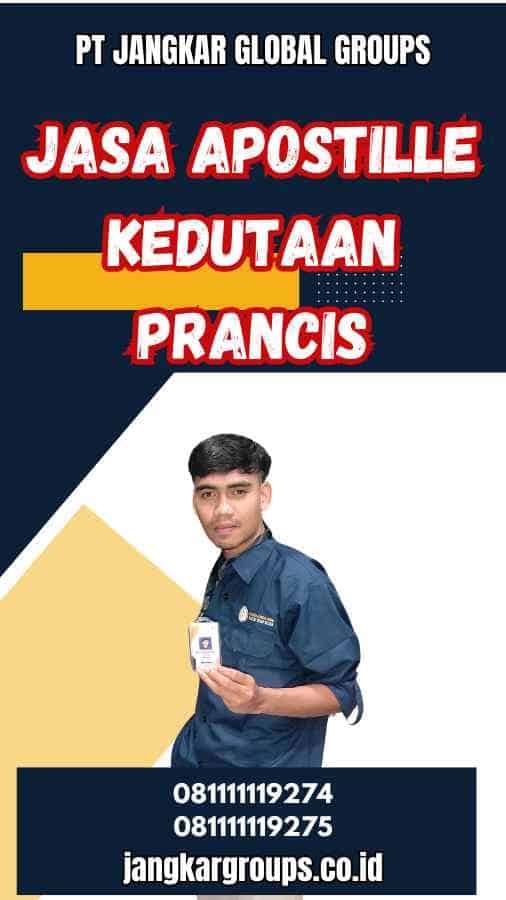 Jasa Apostille Kedutaan Prancis