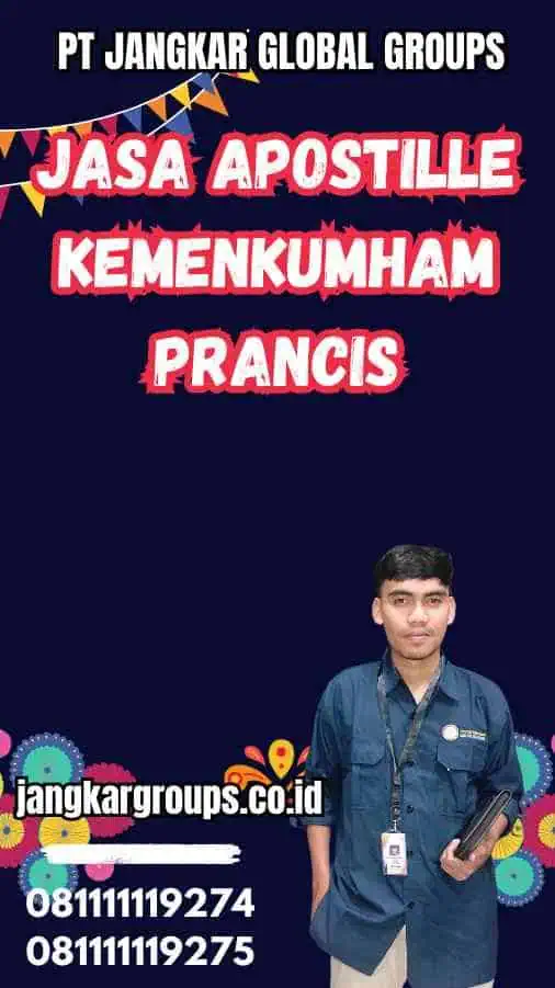 Jasa Apostille Kemenkumham Prancis