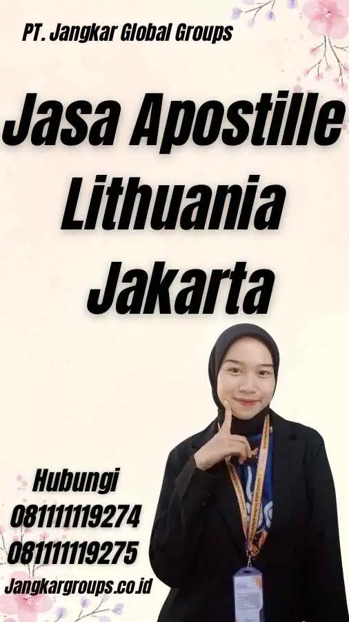 Jasa Apostille Lithuania Jakarta