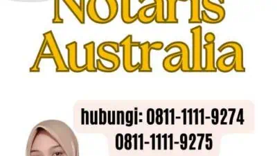 Jasa Apostille Notaris Australia