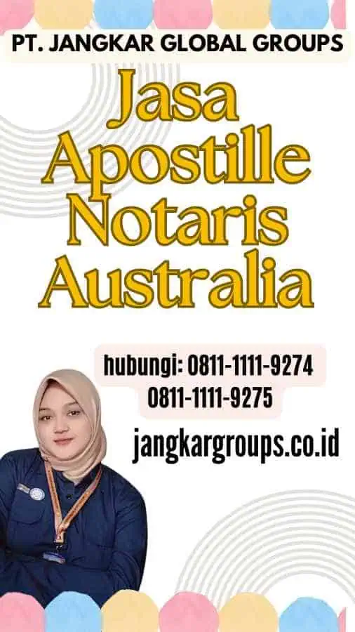 Jasa Apostille Notaris Australia