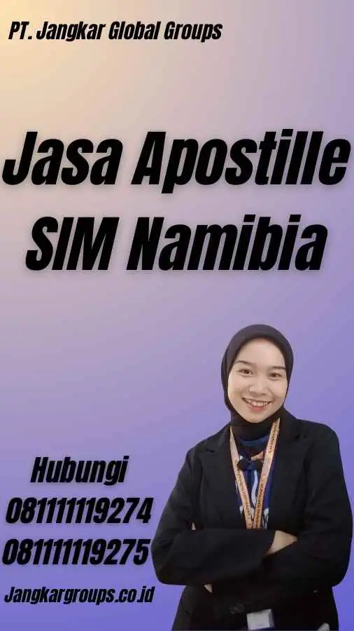 Jasa Apostille SIM Namibia