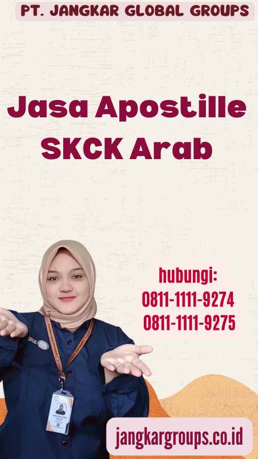 Jasa Apostille SKCK Arab