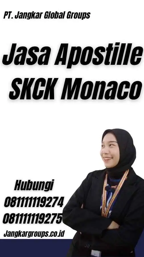 Jasa Apostille SKCK Monaco