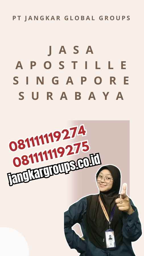 Jasa Apostille Singapore Surabaya