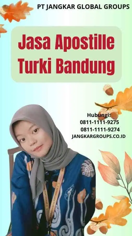 Jasa Apostille Turki Bandung