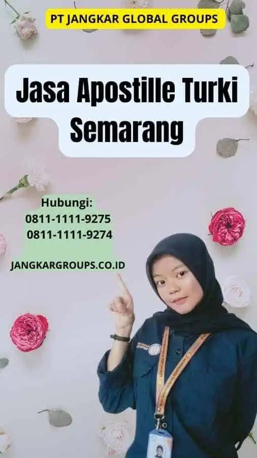 Jasa Apostille Turki Semarang