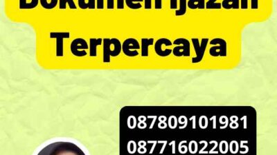 Jasa Legalisir Dokumen Ijazah Terpercaya