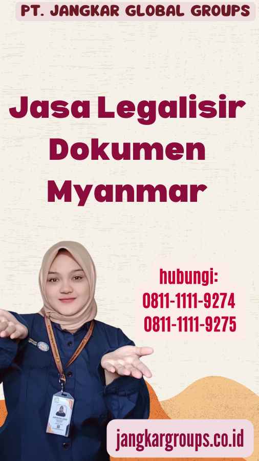 Jasa Legalisir Dokumen Myanmar