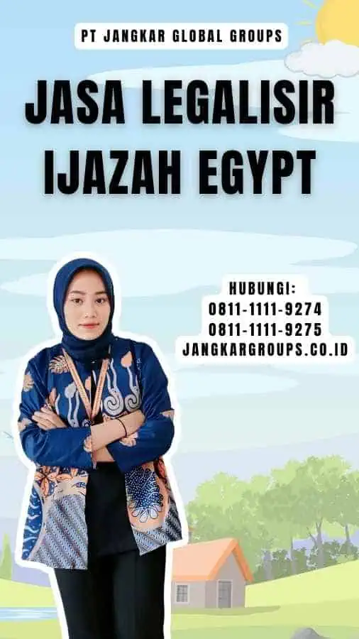 Jasa Legalisir Ijazah Egypt